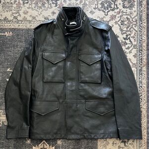 Coach Black Leather Jacket